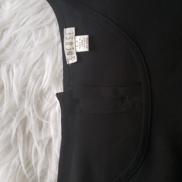 Spense black flowy blouse - Picture 4 of 7